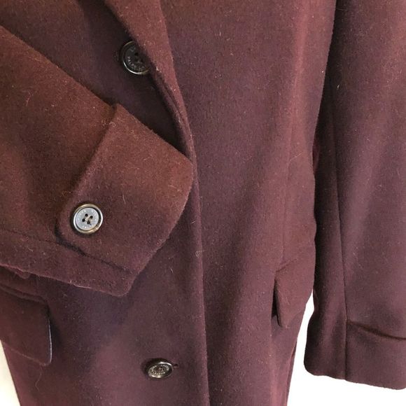 RALPH LAUREN Wine Wool Equestrian Riding Blazer Longer Coat Sz 6 NWOT - Picture 12 of 16